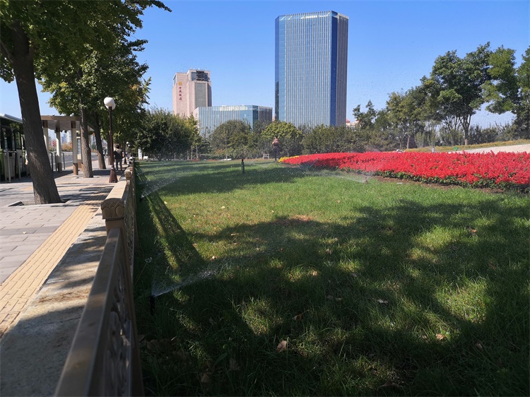 长安街西延线石景山路喷灌工程(图4)